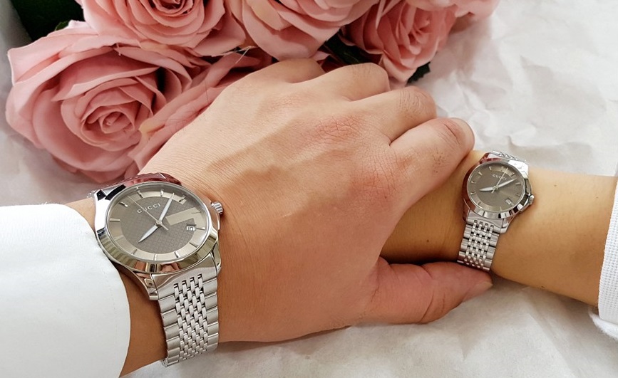 Gucci couple watches sale